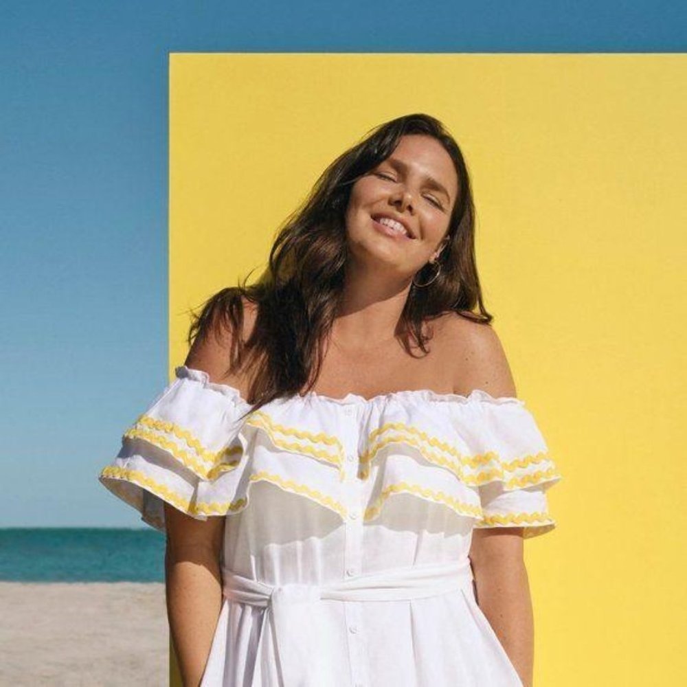 Lisa Marie Fernandez X Target Ric Rac Off Shoulder - Picture 2 of 15
